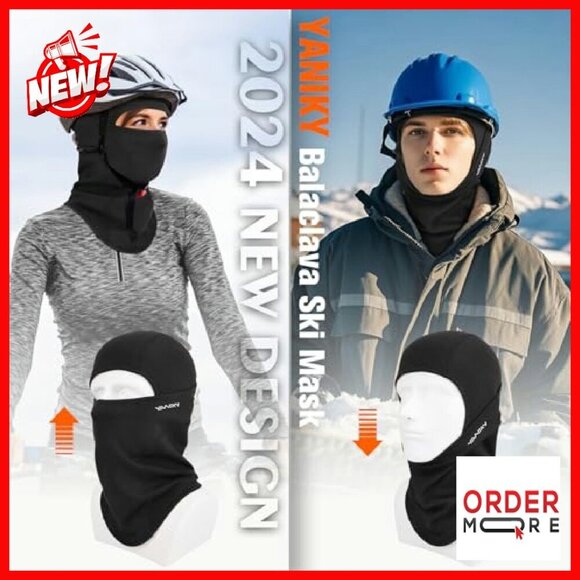 Windproof Thermal Fleece Balaclava Full Face Cover Ski Motorcycle main image 7